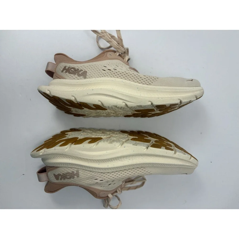 HOKA One One Kawana 2 Vanilla Sandstone Running Shoes Women's Size 8B. - Picture 8 of 15